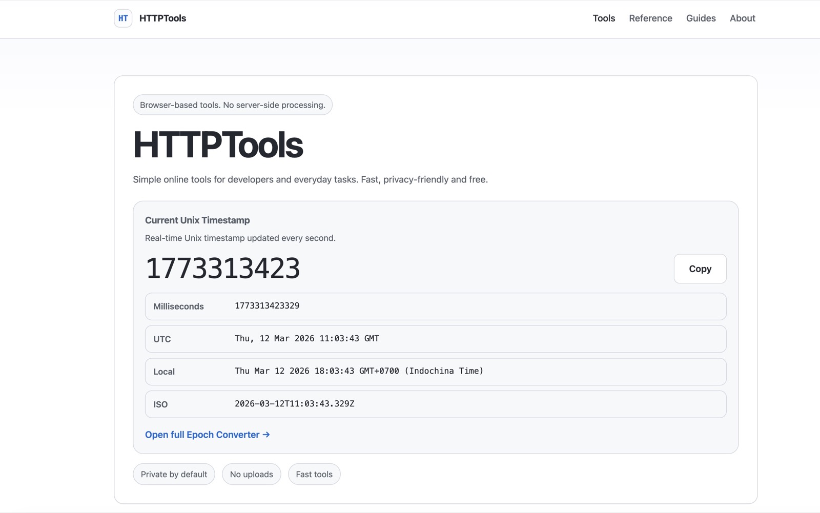 HTTP Tools screenshot