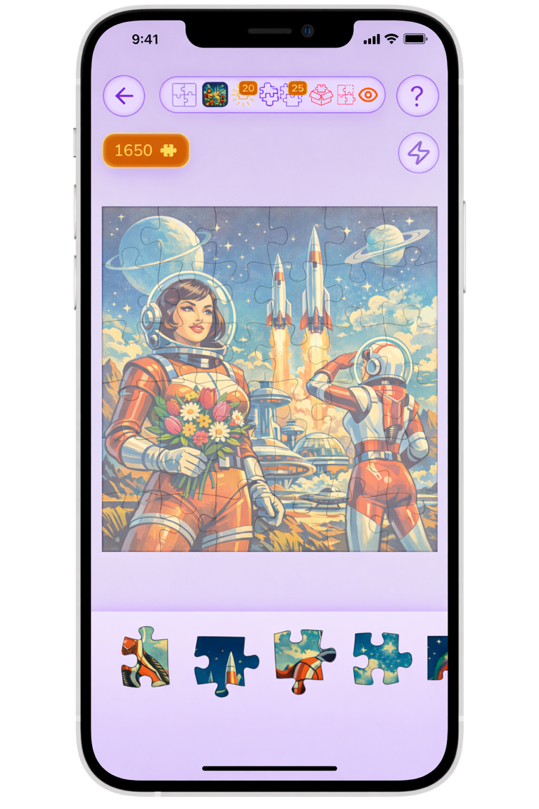 PuzzleFree mobile app screenshot