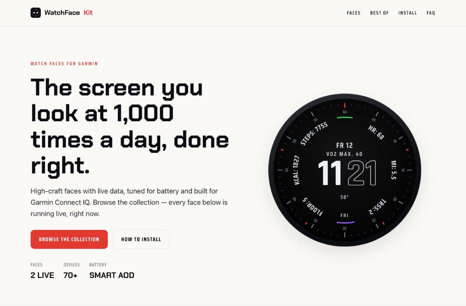 WatchFace Kit screenshot